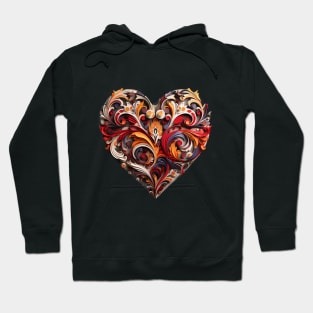 Alaska man heart Hoodie